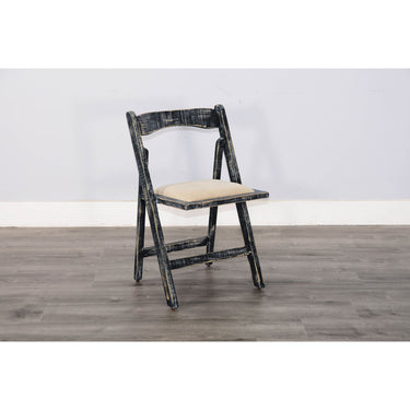Poker Chair Sahara, Folding - Black Sand